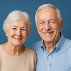 abuelos felices porque purisima seguros es solvente